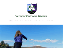 Tablet Screenshot of outdoorswoman.org
